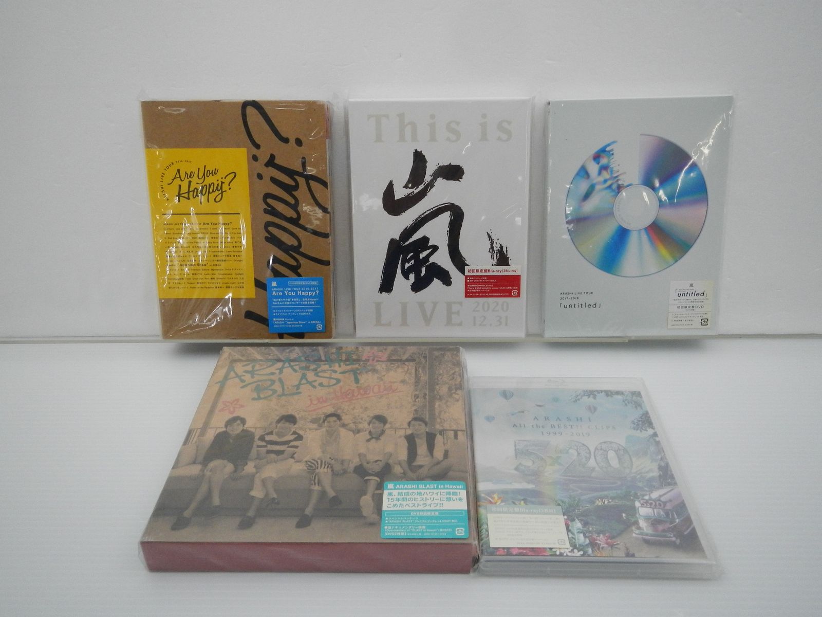 嵐 DVD Blu-ray 5点セット - メルカリ