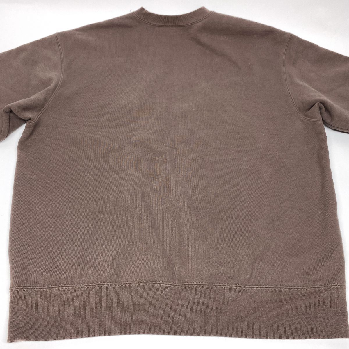 Supreme Box Logo Crewneck ブラウン L