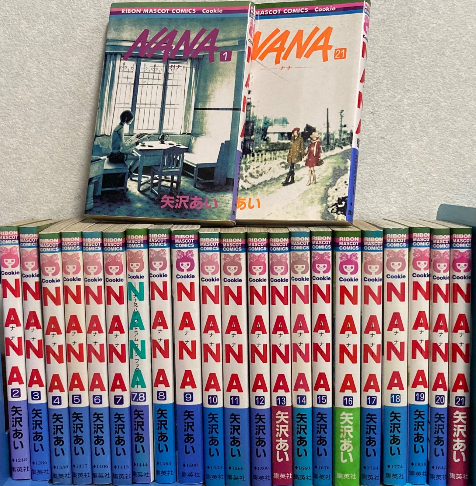 ☆全巻初版☆ NANA 全巻セット 矢沢あい ナナ 7.8巻 初版限定 - メルカリ