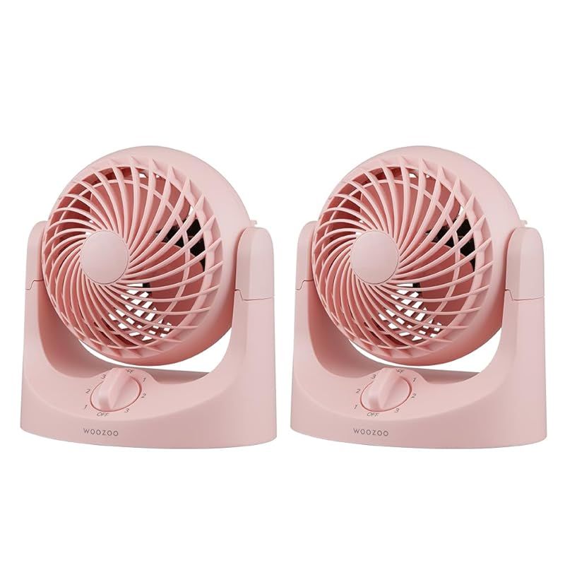 即納：2個セット【節電対策】アイリスオーヤマ 卓上扇マカロンミニ固定式 TAF-MKM10N-P ピンク 0