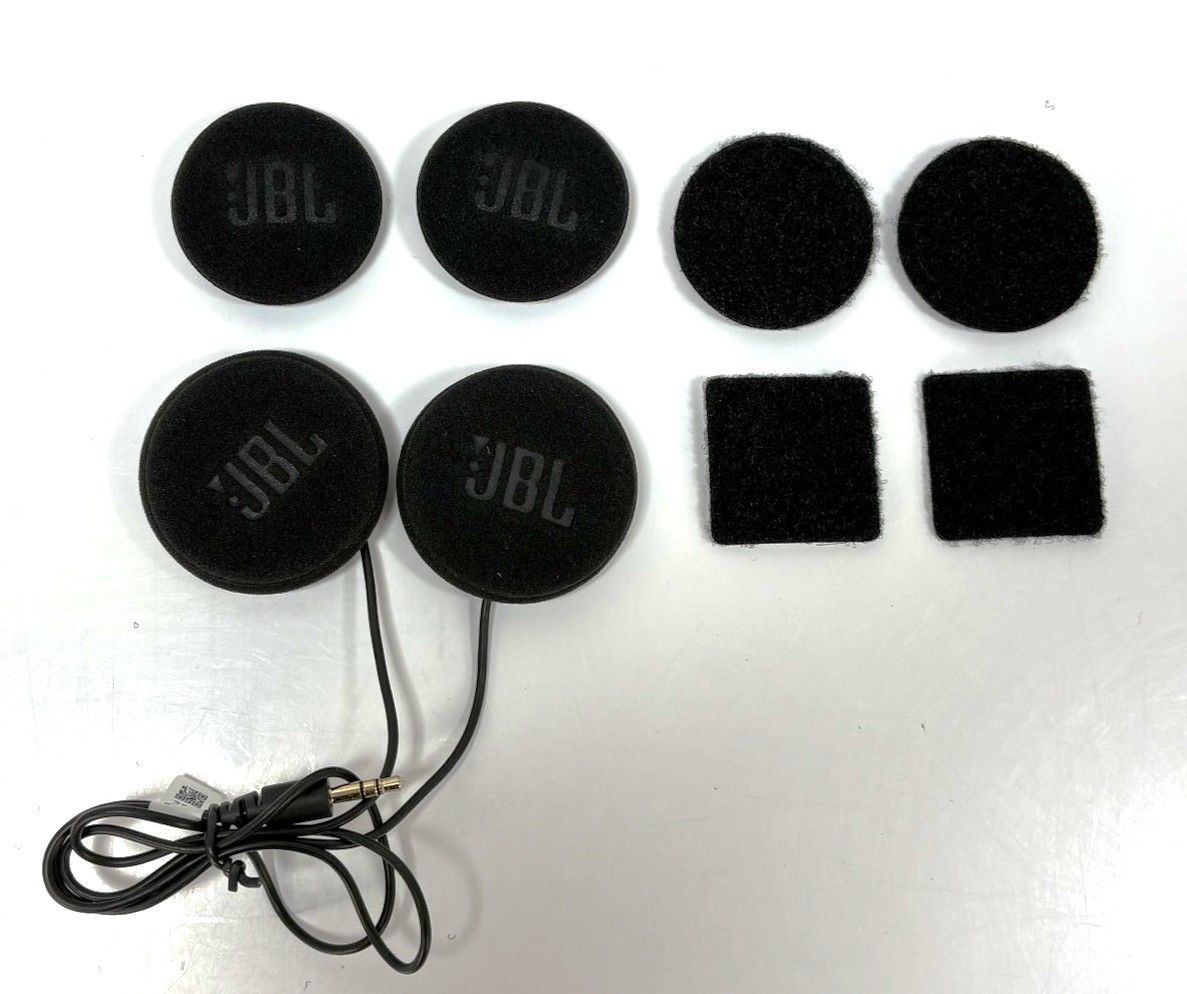 Cardo カルド バイク ヘルメット 45mm JBL スピーカーセット ブラック