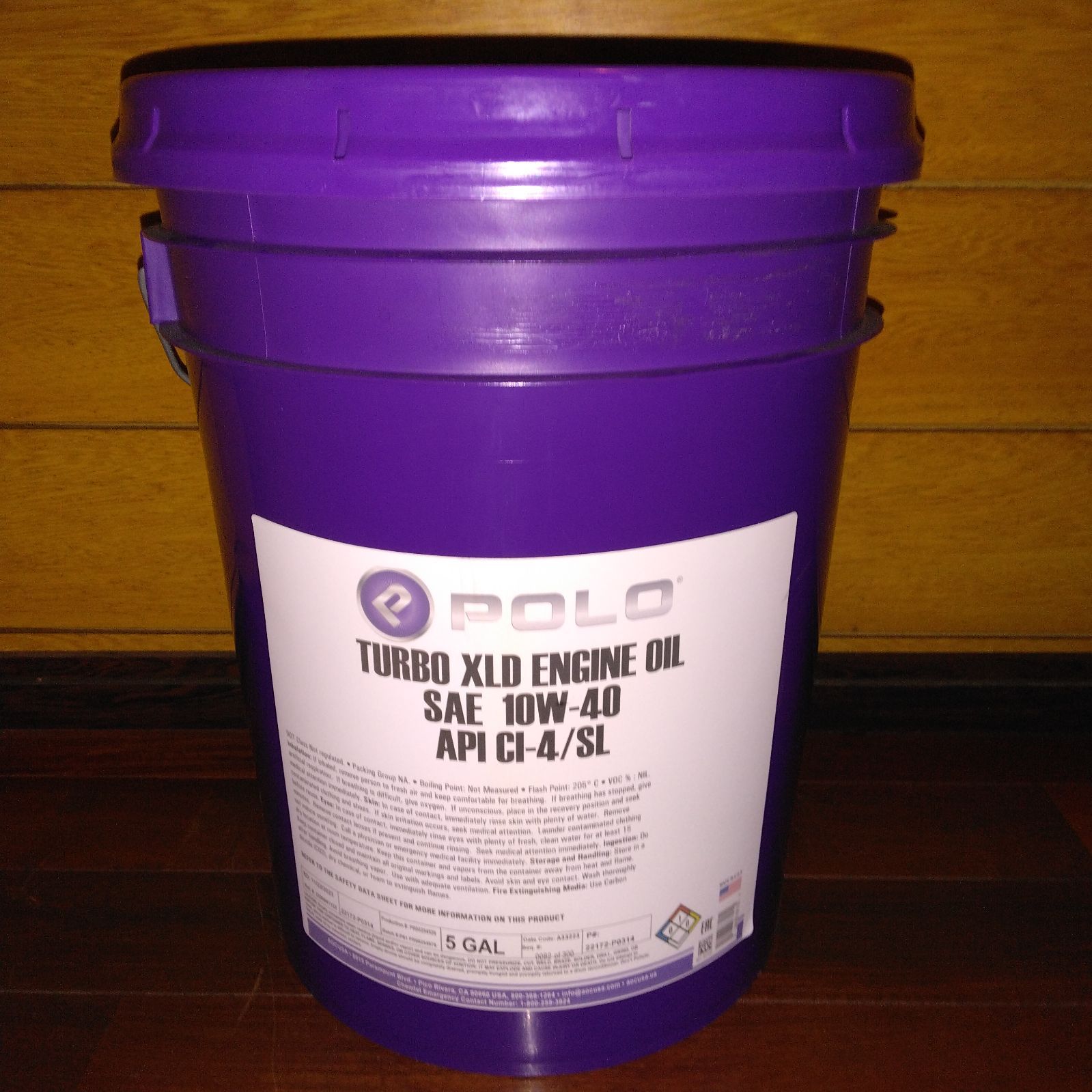 POLO Lubricants（ポロ ルブリカンツ）「TURBO XLD」 SAE: 10W-40 API 