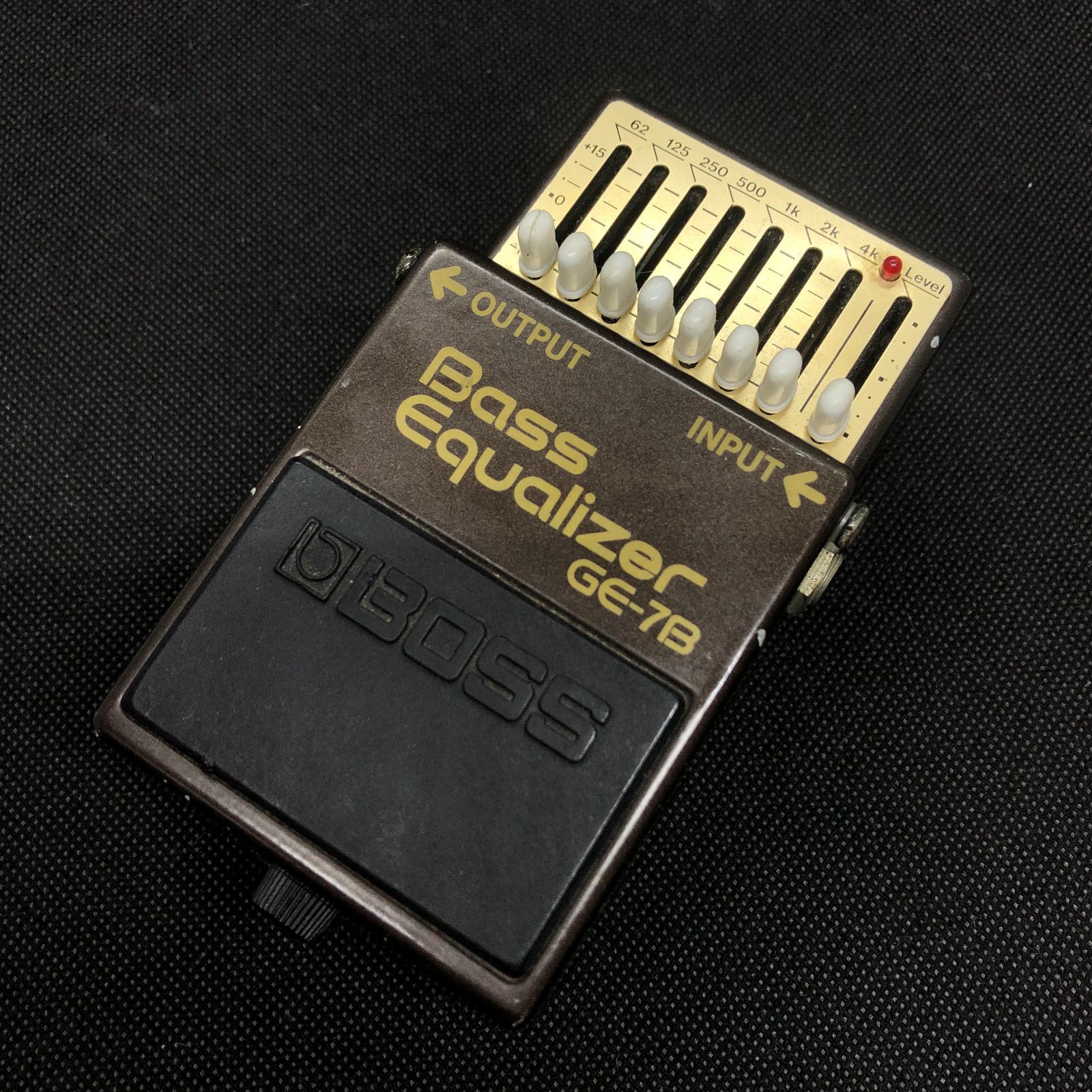 BOSS グライコ GE-7 1980年代 日本製 ACA電源 BOSS GE-7B Bass Equalizer 1987年製 ACA電源仕様 A9CLD434201 f146
