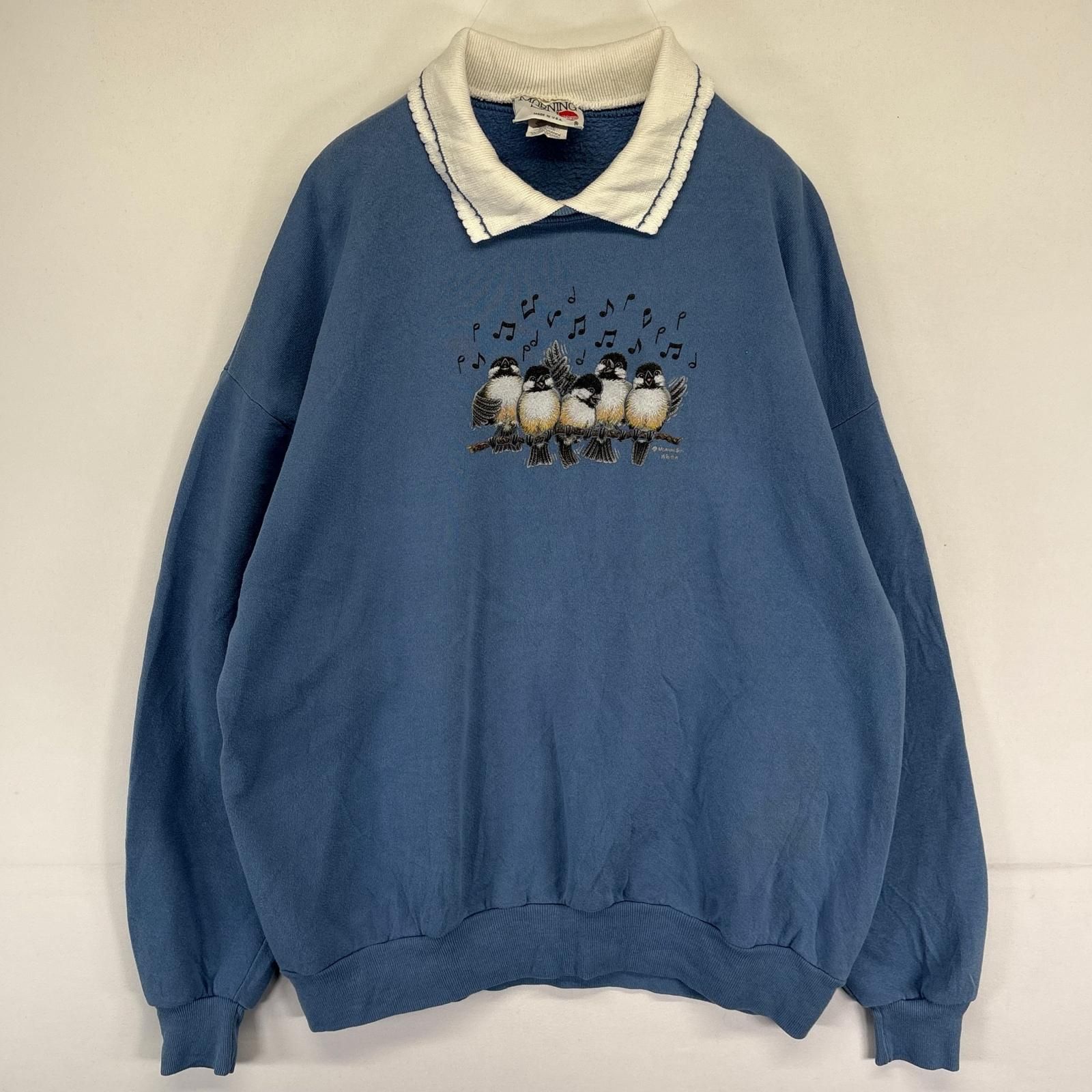 USA製 モーニングサン MORNING SUN スウェット 古着 90年代 morning
