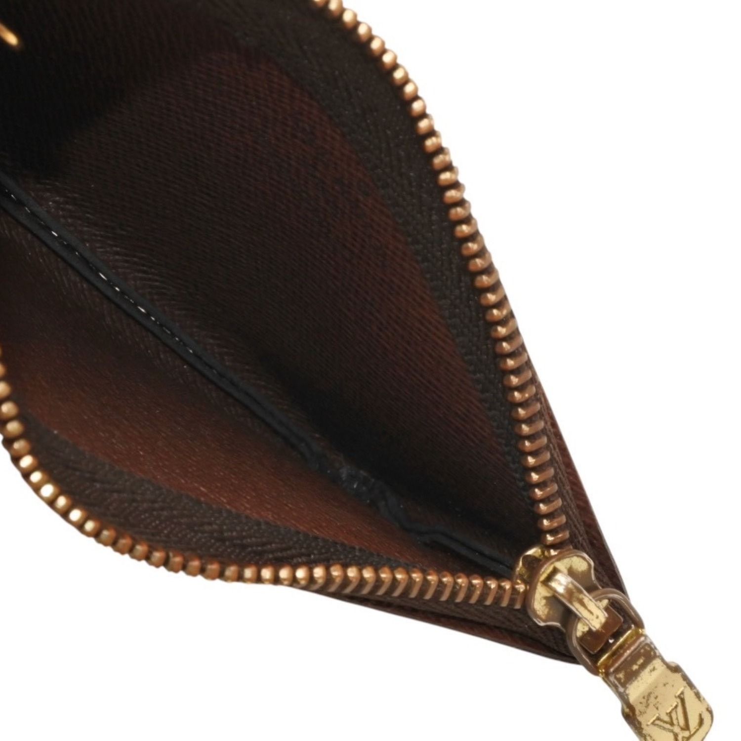 LOUIS VUITTON ルイヴィトン ポシェット クレ ケース 小銭入れ M62650 モノグラム ブラウン 美品 中古 4a000302 LOUIS VUITTON ルイヴィトン ポシェット クレ コインケース 小銭入れ