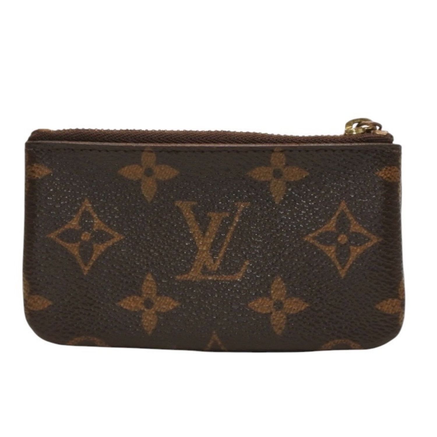 LOUIS VUITTON ルイヴィトン ポシェット クレ ケース 小銭入れ M62650 モノグラム ブラウン 美品 中古 4a000302 LOUIS VUITTON ルイヴィトン ポシェット クレ コインケース 小銭入れ