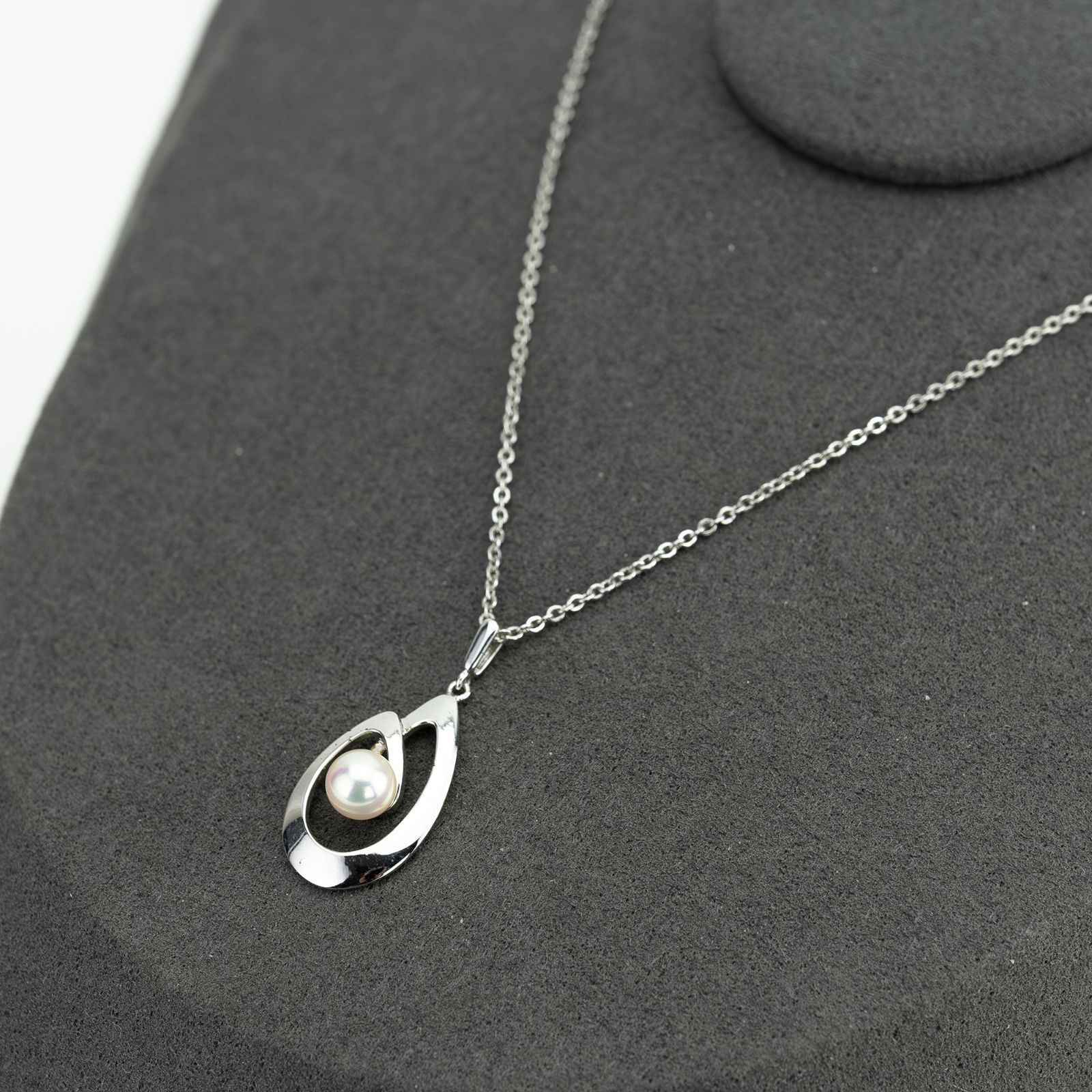 ミキモト MIKIMOTO アコヤパール ネックレス 5mm SV925 シルバー 真珠 