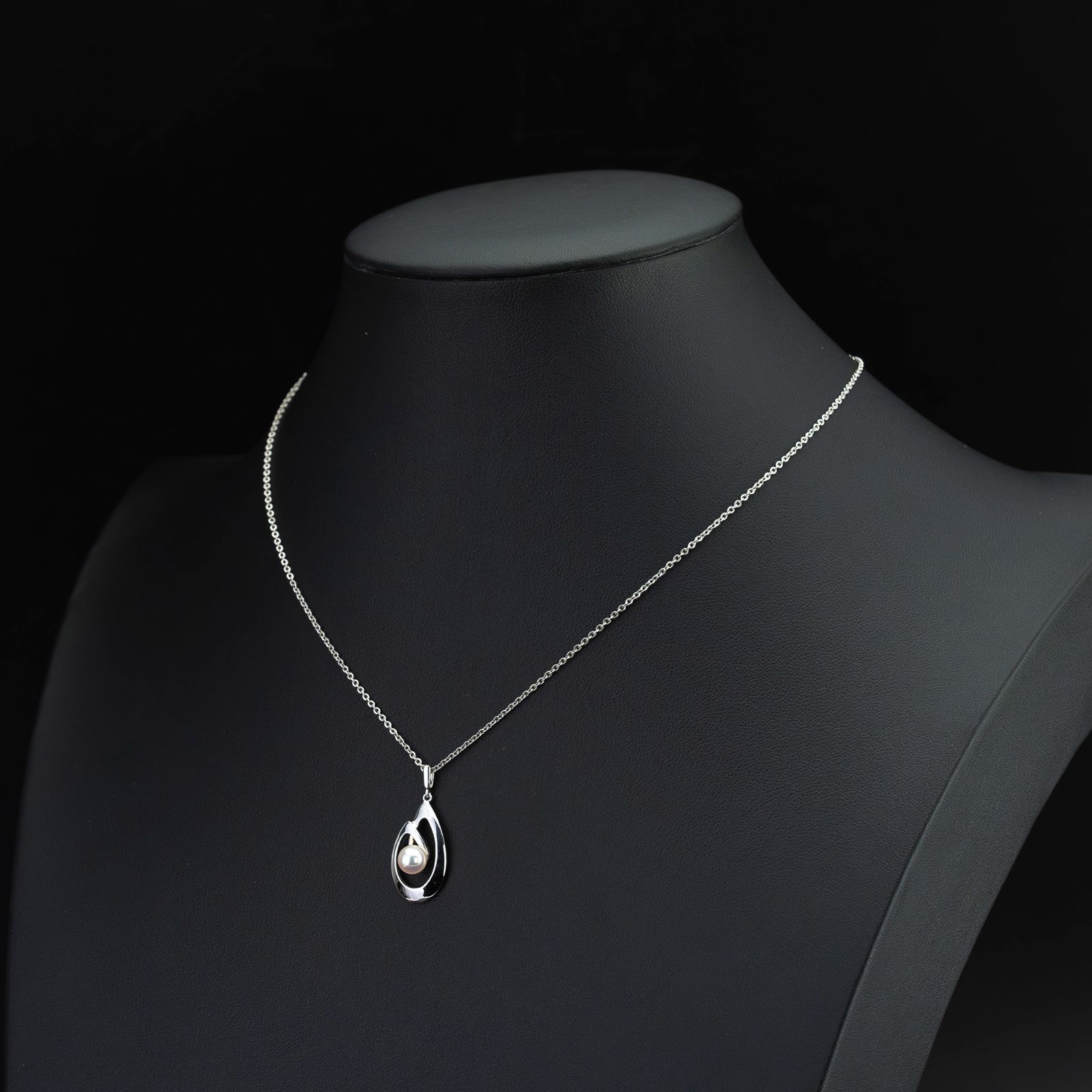 ミキモト MIKIMOTO アコヤパール ネックレス 5mm SV925 シルバー 真珠 