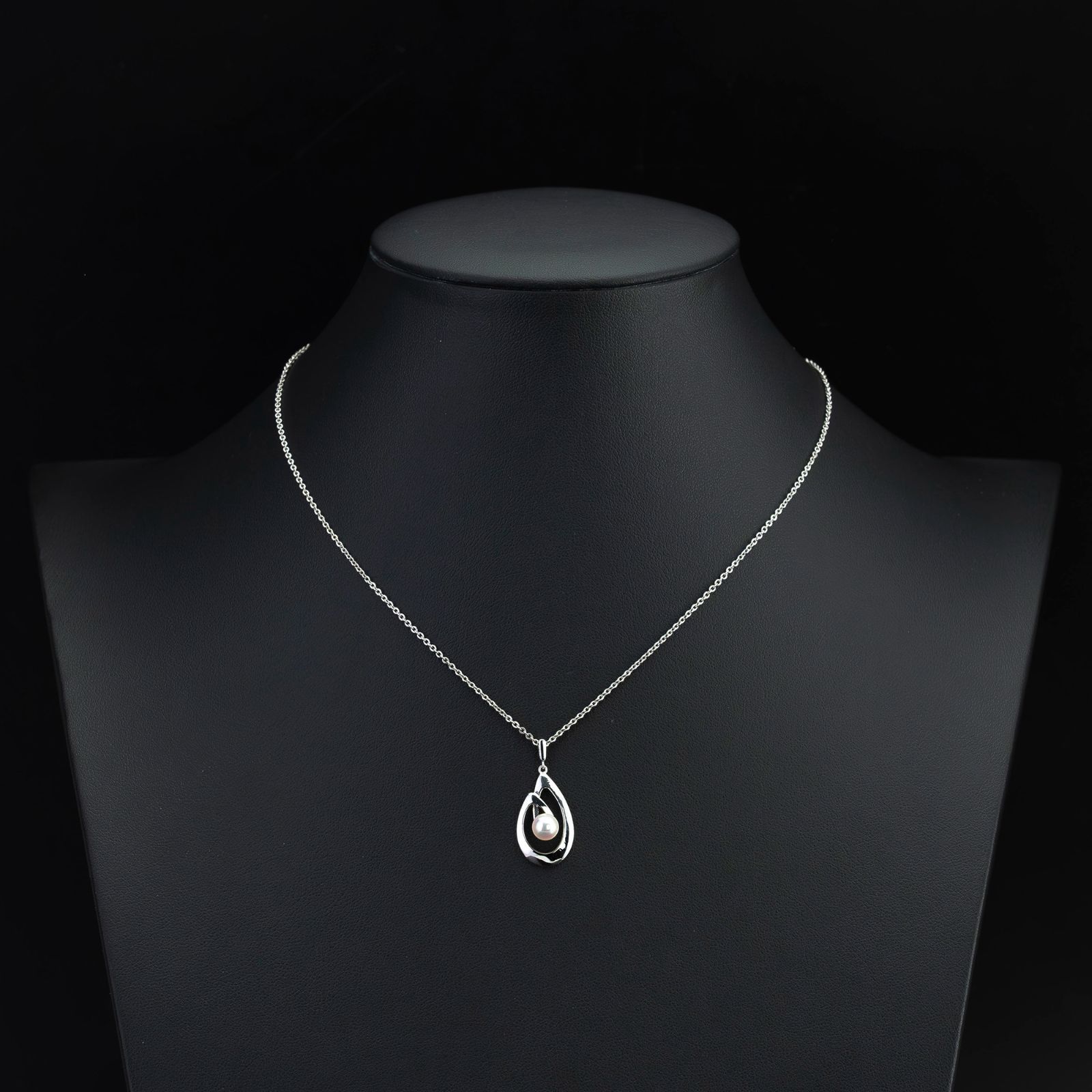 ミキモト MIKIMOTO アコヤパール ネックレス 5mm SV925 シルバー 真珠 