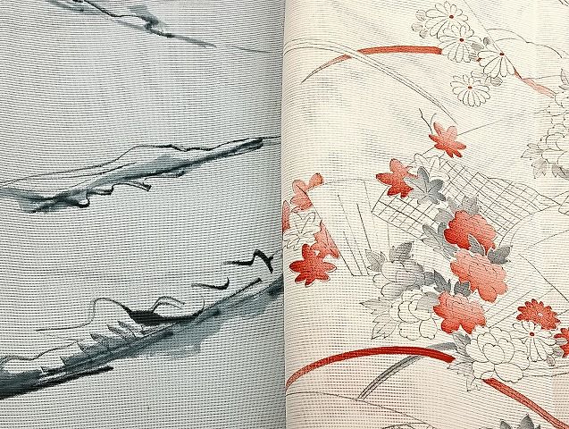 平和屋着物□夏物 小紋 絽 紗 まとめて20点 花柄 手描き 絞り 銀彩