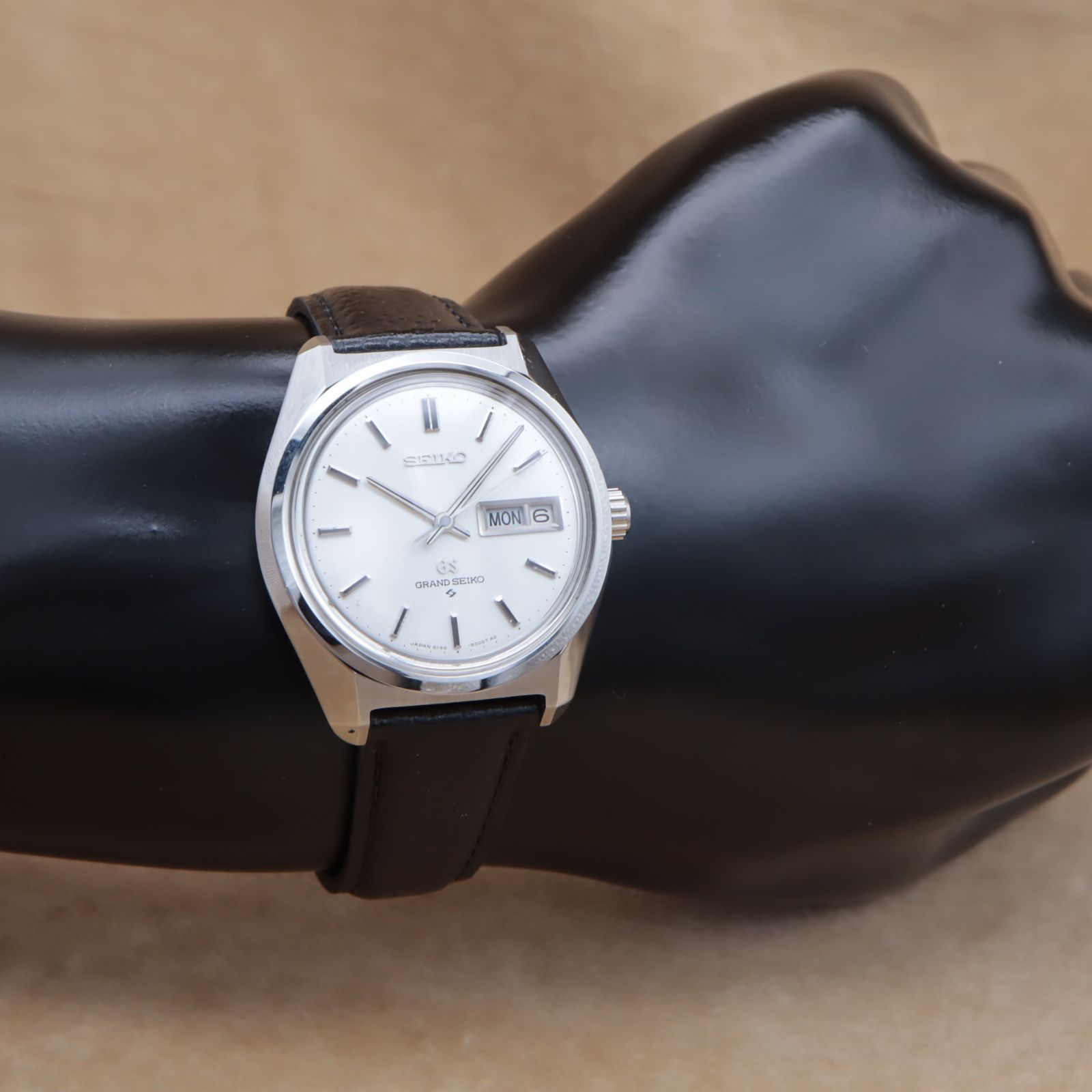 グランドセイコー 6146-8000 Grand Seiko 61GS シルバー デイデイト