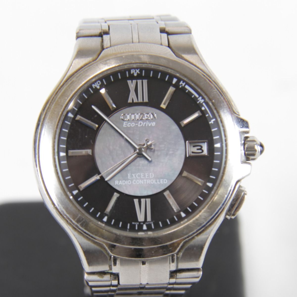 H410-T003826 エコドライブ CITIZEN シチズン 稼働品『難あり』 電波 