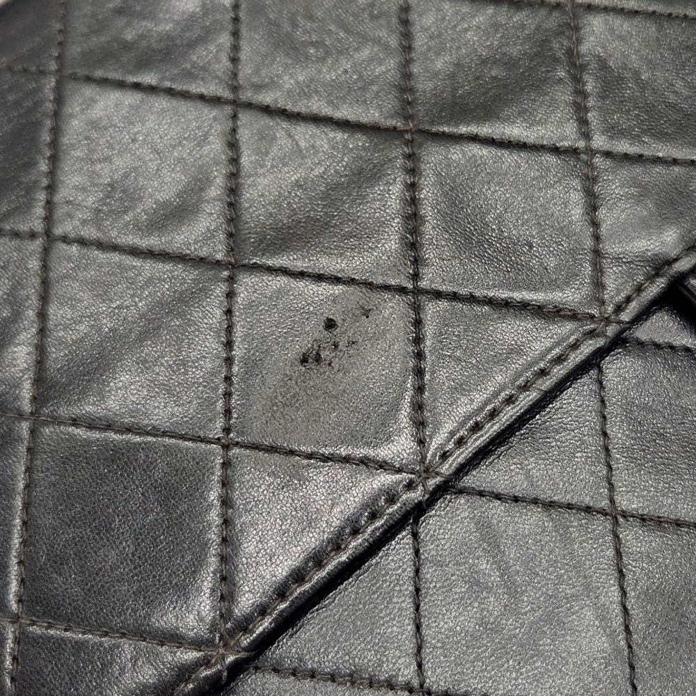 【中古】CHANEL シャネル マトラッセ25 ターンロック シングル　ラムスキン ココマーク 黒　ブラック ゴールド金具 5番台 レディース チェーンショルダー 人気 通勤 通学 【ブランドギャラリー心斎橋店】 CHANEL - 【中古】CHANEL シャネル マトラッセ25 ターンロック