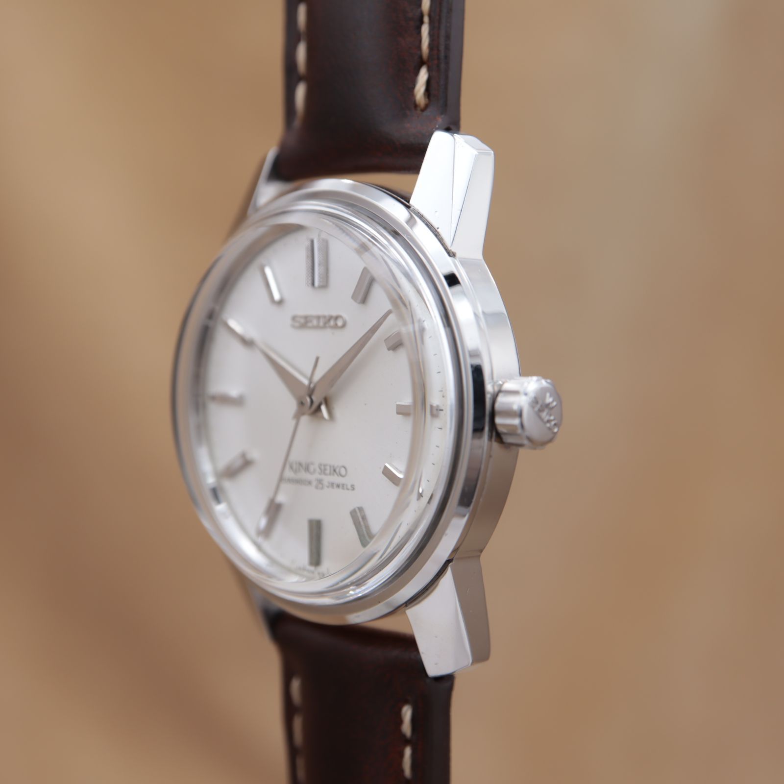 キングセイコー 44-9990 KING SEIKO 44KS KSK セカンドモデル シルバー 