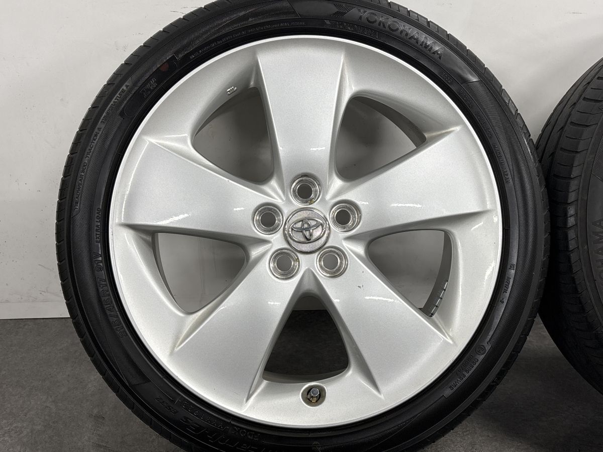交換用に】トヨタ 30 プリウス Sツーリング 純正 17in 7J +50 PCD100 