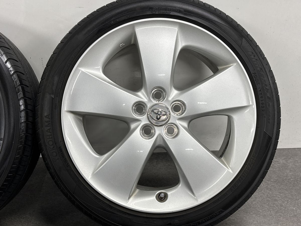 交換用に】トヨタ 30 プリウス Sツーリング 純正 17in 7J +50 PCD100 