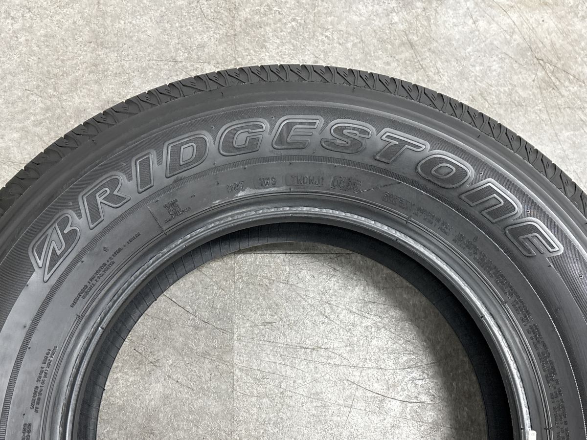 2025年製 バリ溝】ブリヂストン デューラー H/L 852 195/80R15 4本 