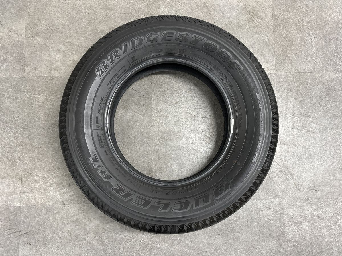 2025年製 バリ溝】ブリヂストン デューラー H/L 852 195/80R15 4本 