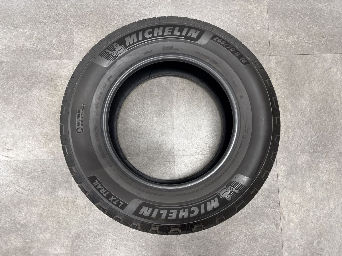 バリ溝】ミシュラン LTX TRAIL 265/70R18 4本 2024年製 