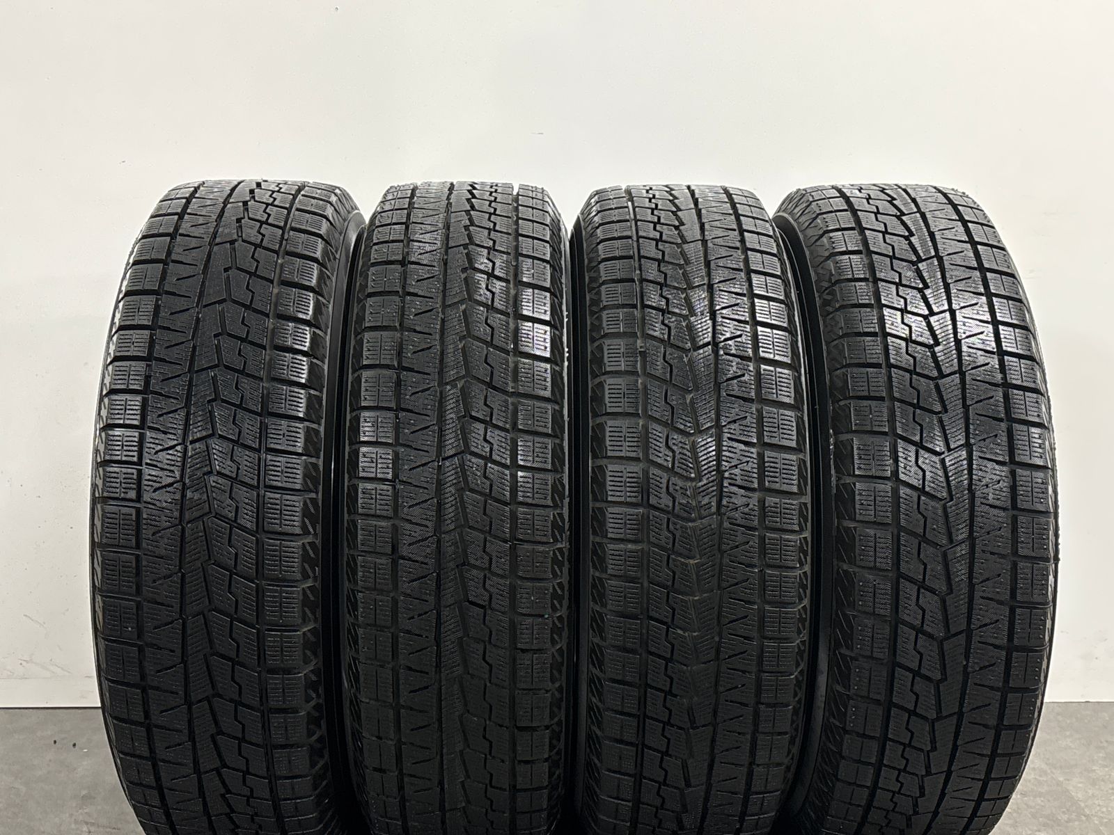 美品 バリ溝】ミルアス 15in 5.5J +42 PCD100 ヨコハマ アイスガード 