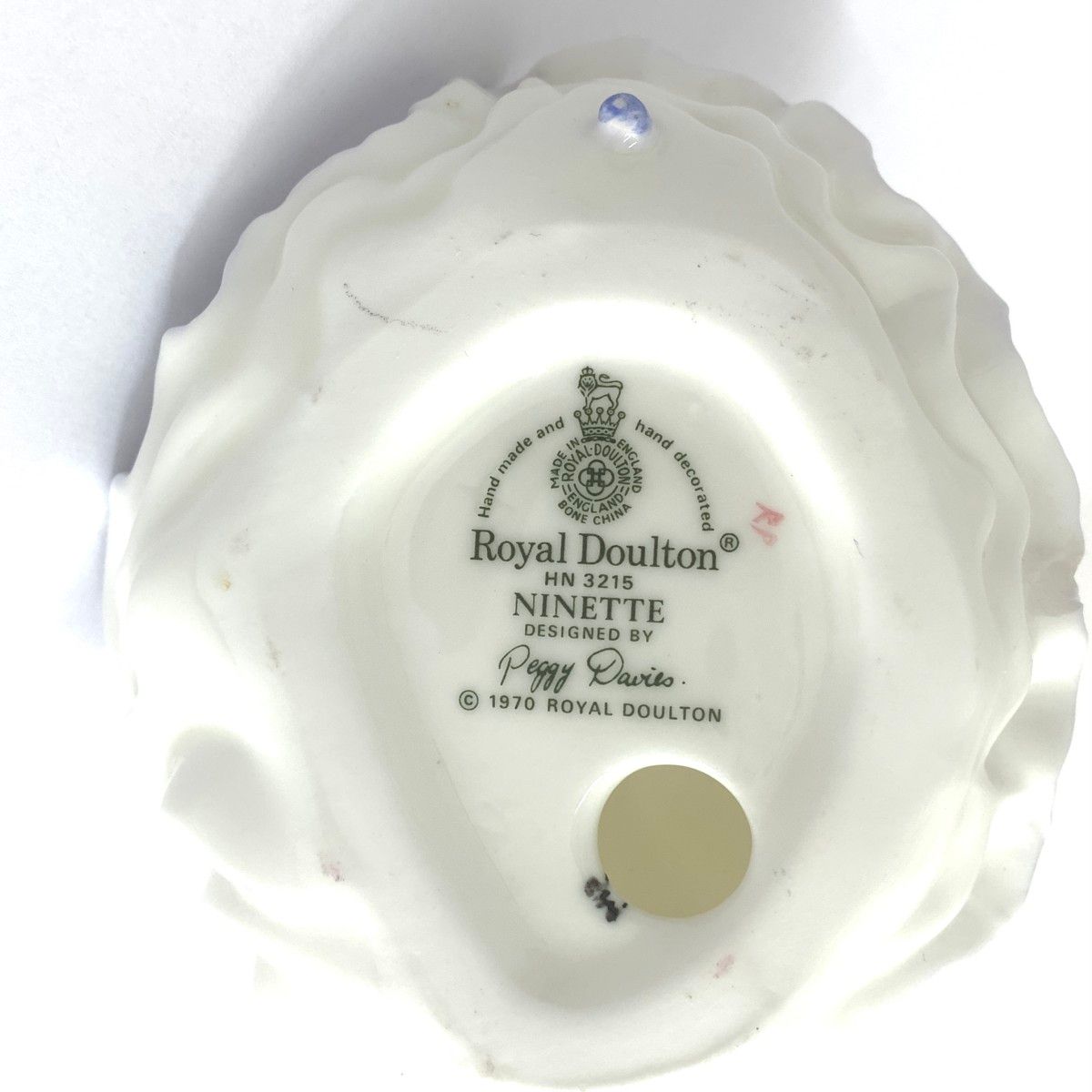 良好 Royal Doulton NINETTE ロイヤルドルトン 陶器人形 フィギュリン 