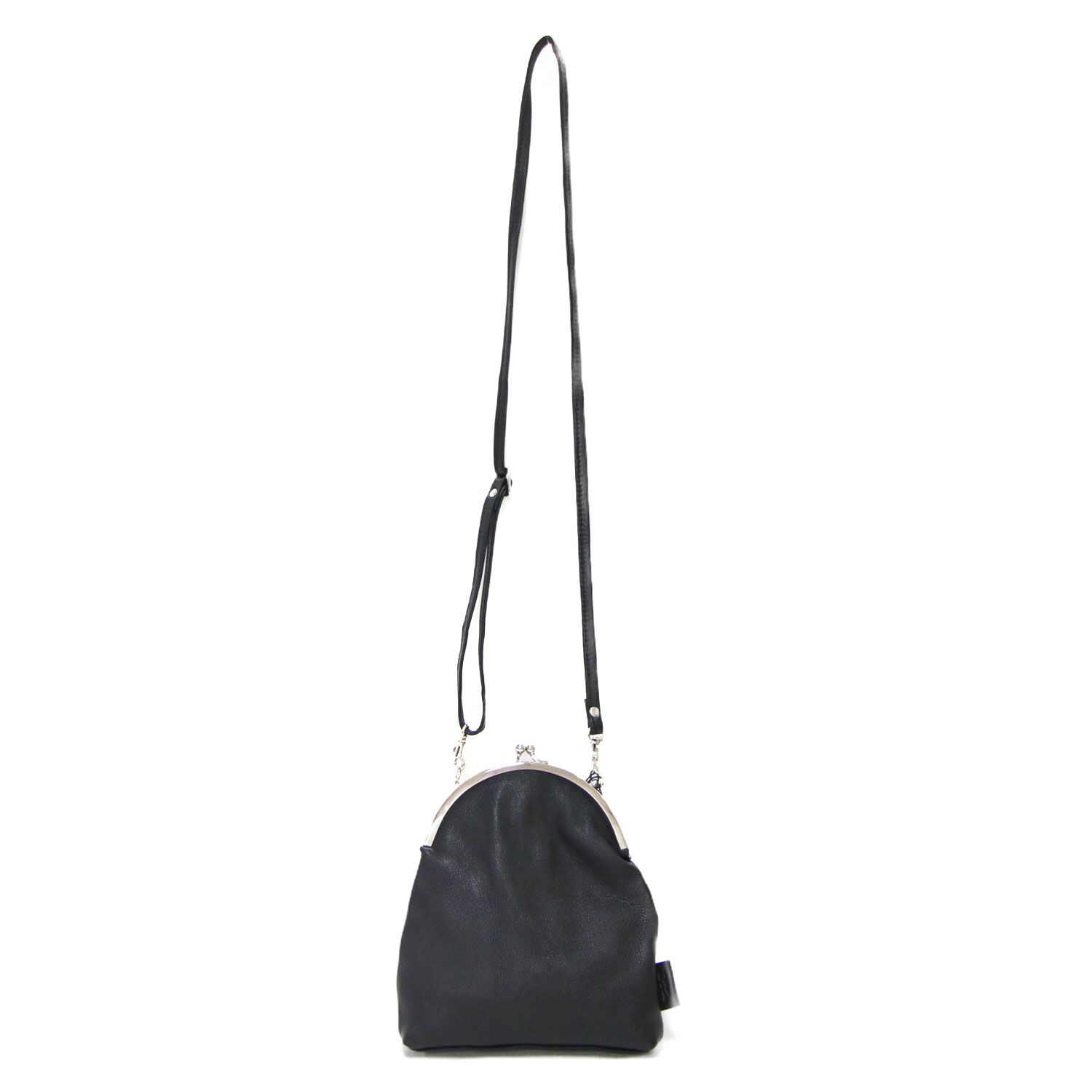 【新品】TIDEWAY タイドウェイ バッグ ブラック 黒 | がま口 ショルダー | GAMAGUCHI SHOULDER | ポシェット | クロスボディ 肩掛け 牛革 | 日本製 ブランド カバン【レディース】 新品】TIDEWAY タイドウェイ バッグ ブラック 黒 | がま口 ショルダー