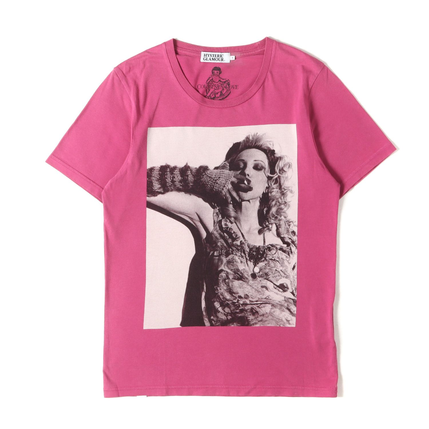 HYSTERIC GLAMOUR ヒステリックグラマー Tシャツ マゼンタ サイズ:S 