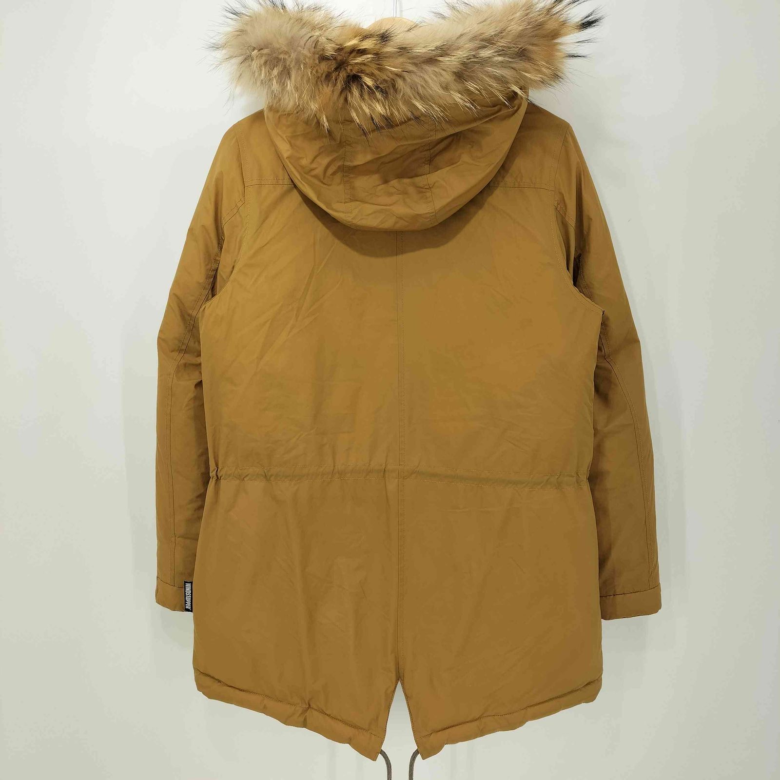 エーグル AIGLE WIND STOPPER ファー ダウンジャケット メンズ JPN：M 