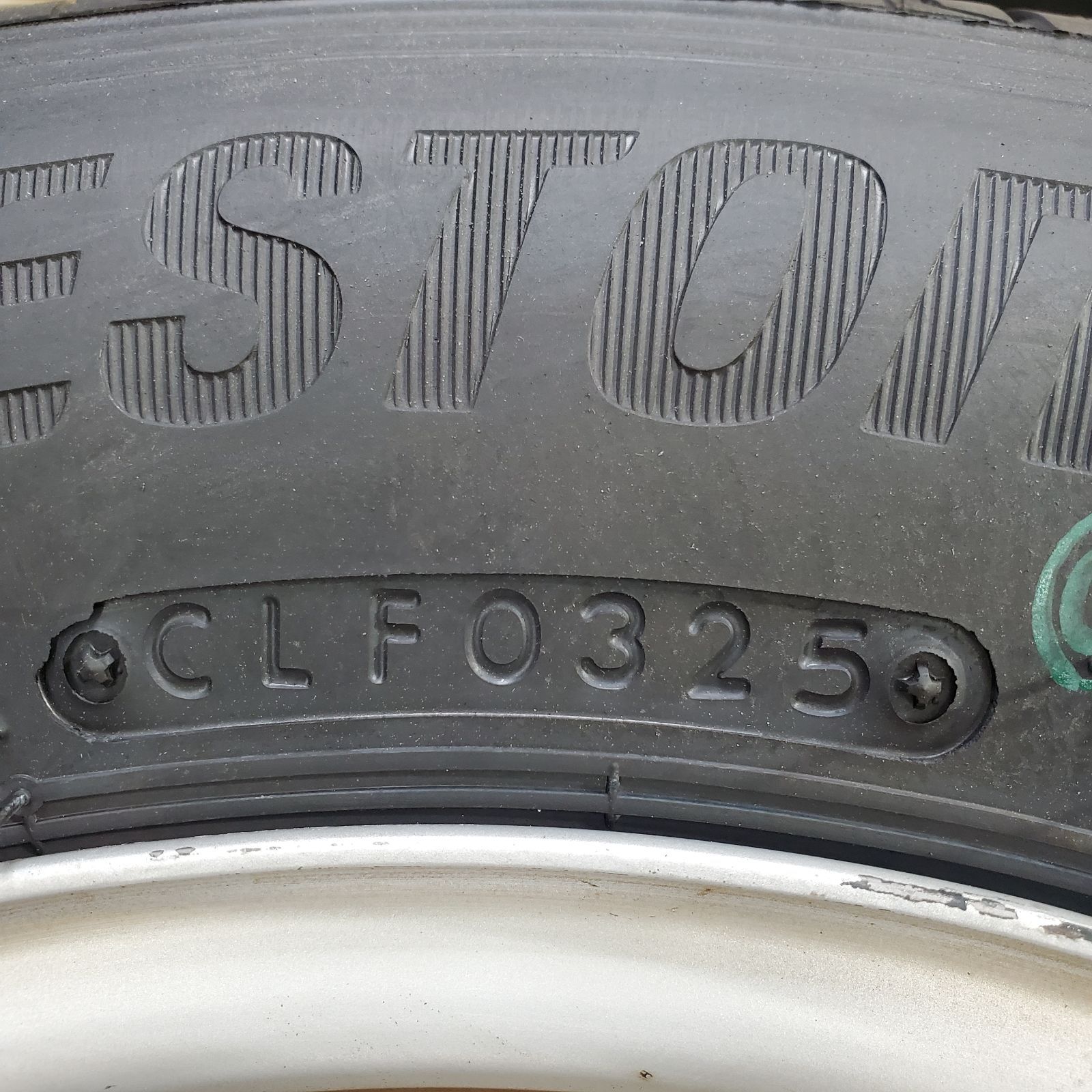 25年製 新品タイヤ 145/80R12 80/78N LT ブリヂストン K370(夏タイヤ 