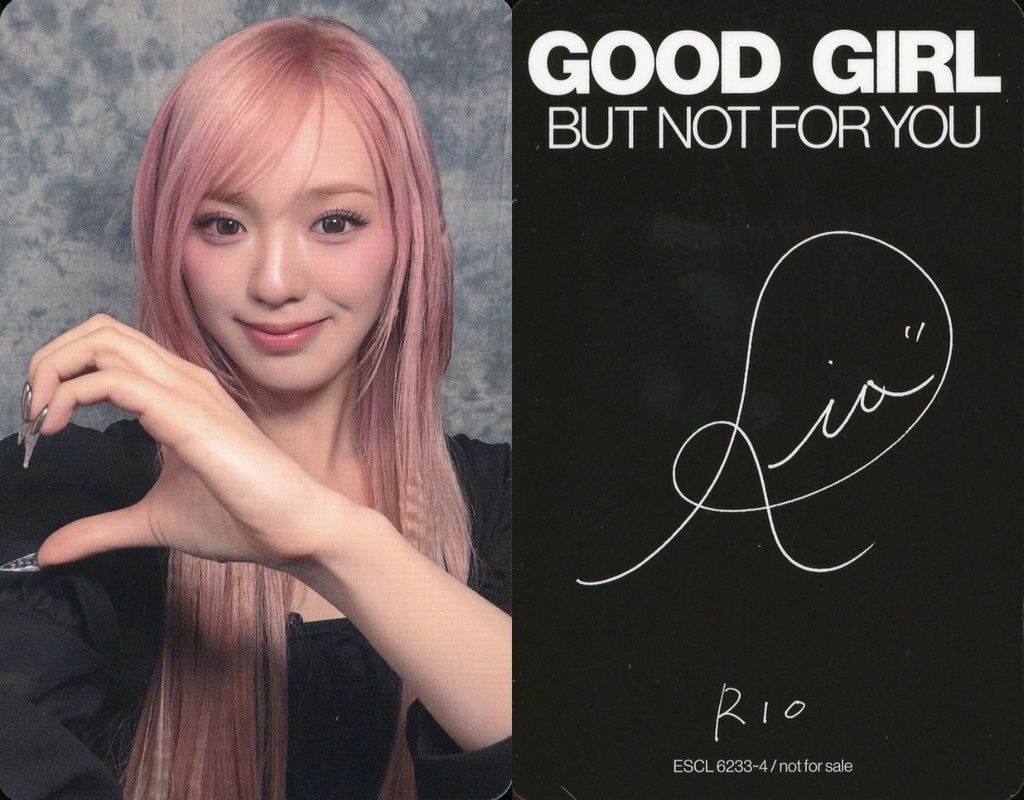 全員サイン NiziU GOOD GIRL BUT NOT FOR YOU 【公式通販】
