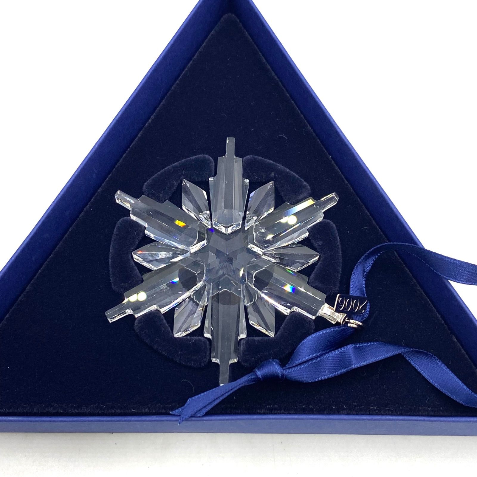 美品 Swarovski クリスマスオーナメント 2006 スワロフスキー星飾り 限定！SWAROVSKI スワロフスキー クリスマス オーナメント 2006