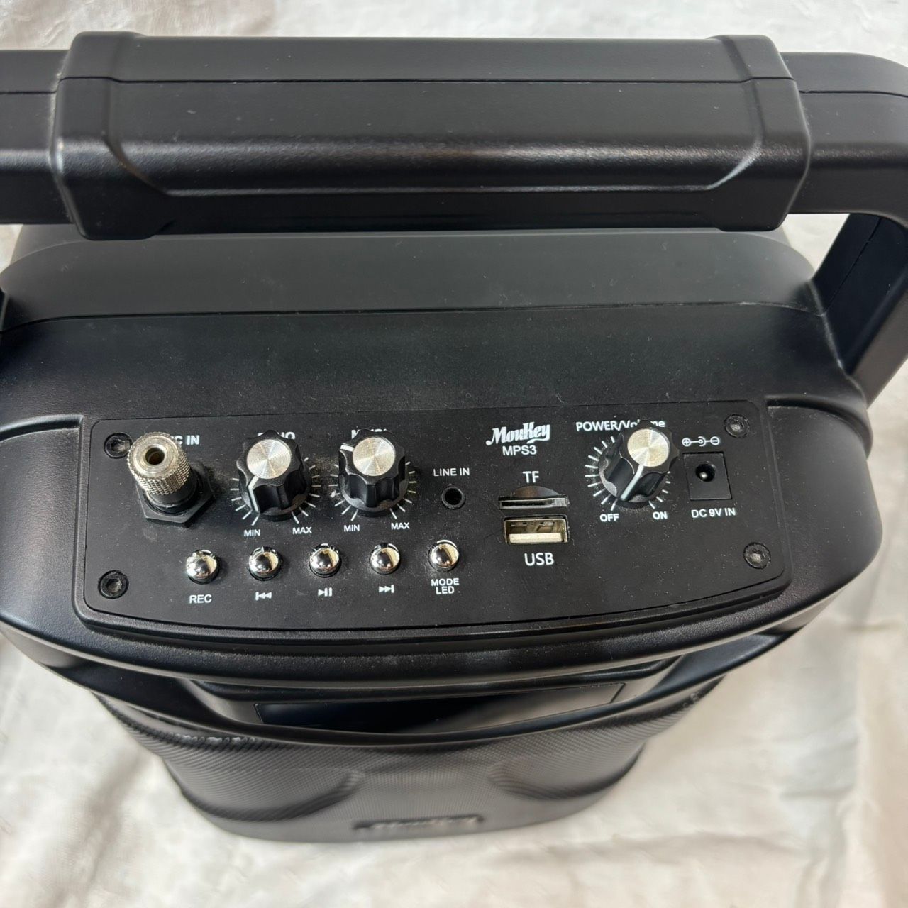 450 ジャンク MouKey MPS3 ワイヤレスマイク2本付き ポータブルPA