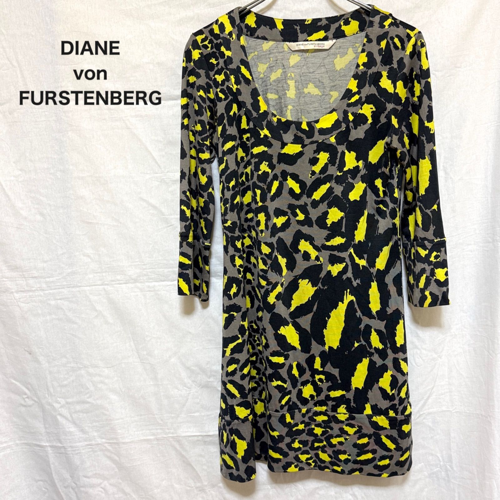 DIANE von FURSTENBERG ダイアンフォンファステンバーグレオパード柄