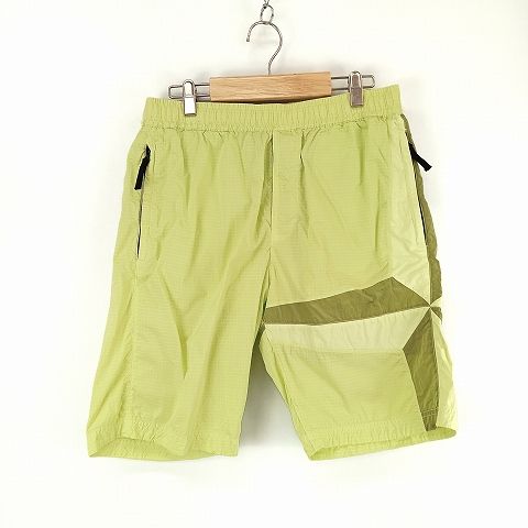 STONE  ストーン アイランド ハーフ パンツ グリーン 31 中古・古着通販】STONE ISLAND (ストーンアイランド) ハーフパンツ