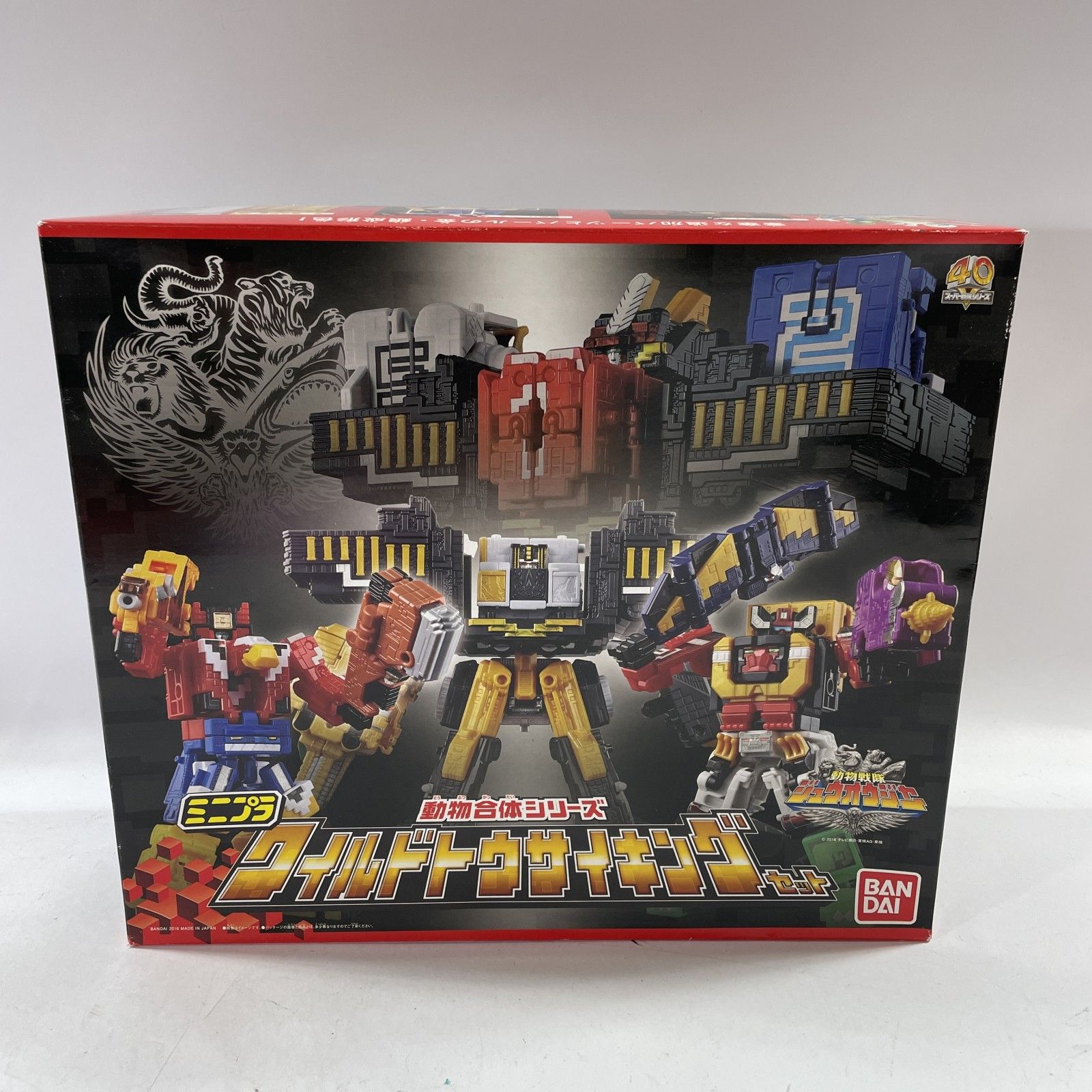 ☆ ミニプラ 動物戦隊ジュウオウジャー 動物合体シリーズ BANDAI 