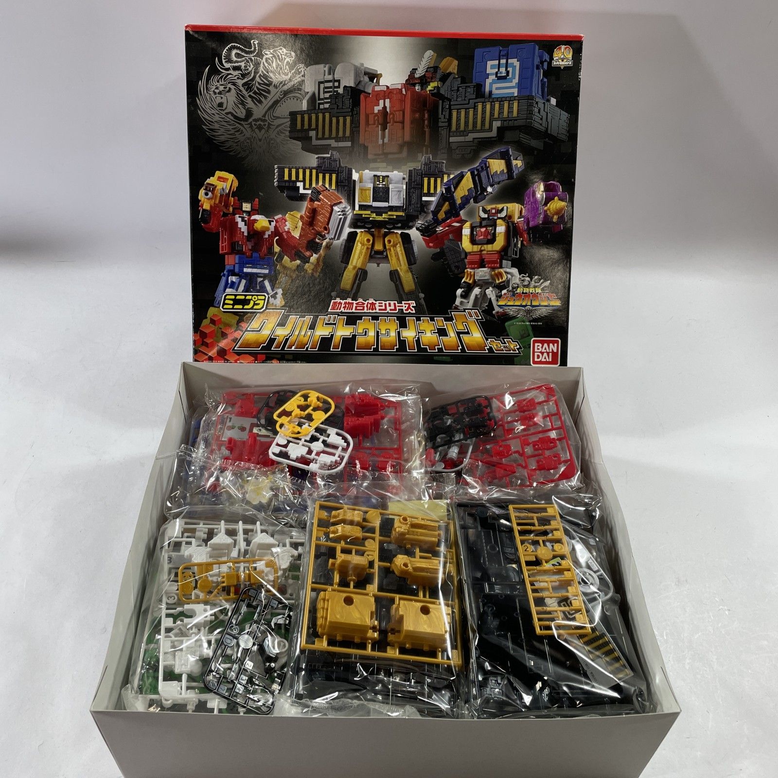 ☆ ミニプラ 動物戦隊ジュウオウジャー 動物合体シリーズ BANDAI 