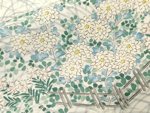 平和屋着物■上質な小紋　草花文　暈し染め　正絹　逸品　CABF4257ev 平和屋着物□上質な小紋 草花文 暈し染め 正絹 逸品 CABF4257ev - メルカリ