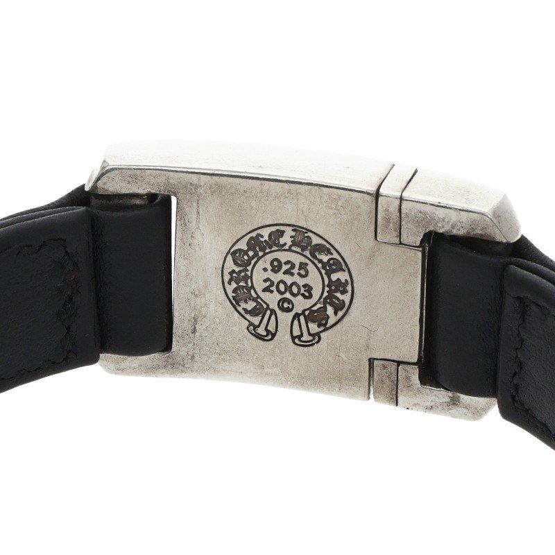 クロムハーツ HARNESS CLASP/ハーネスクラスプ レザーブレスレット