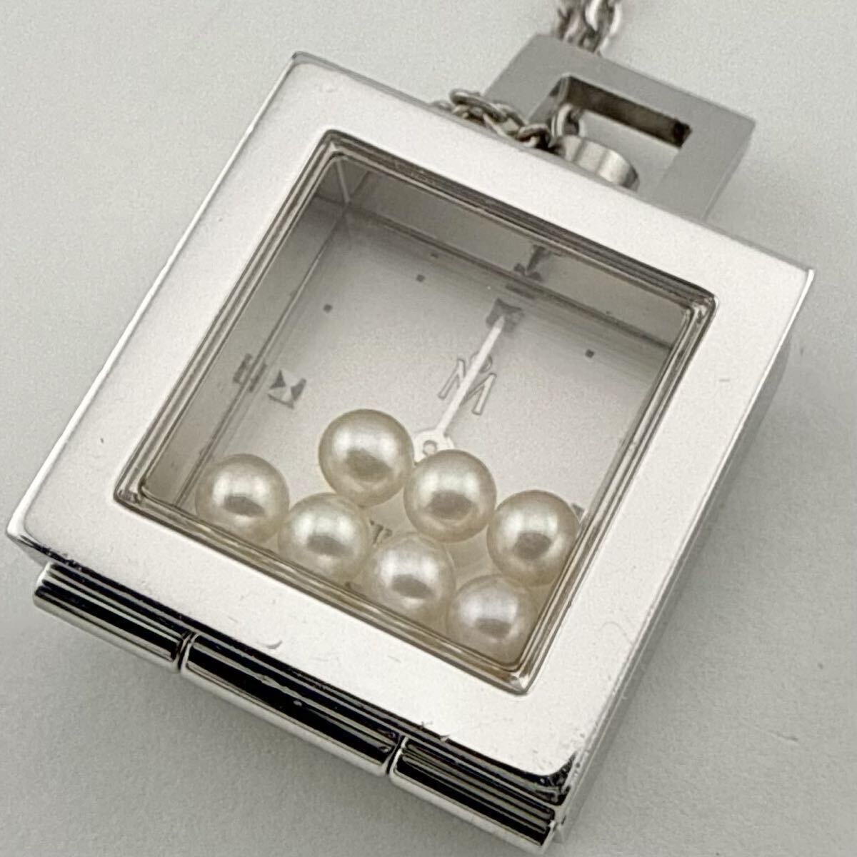 MIKIMOTO ミキモト クォーツ ペンダントウォッチ 懐中時計 稼働品 電池 