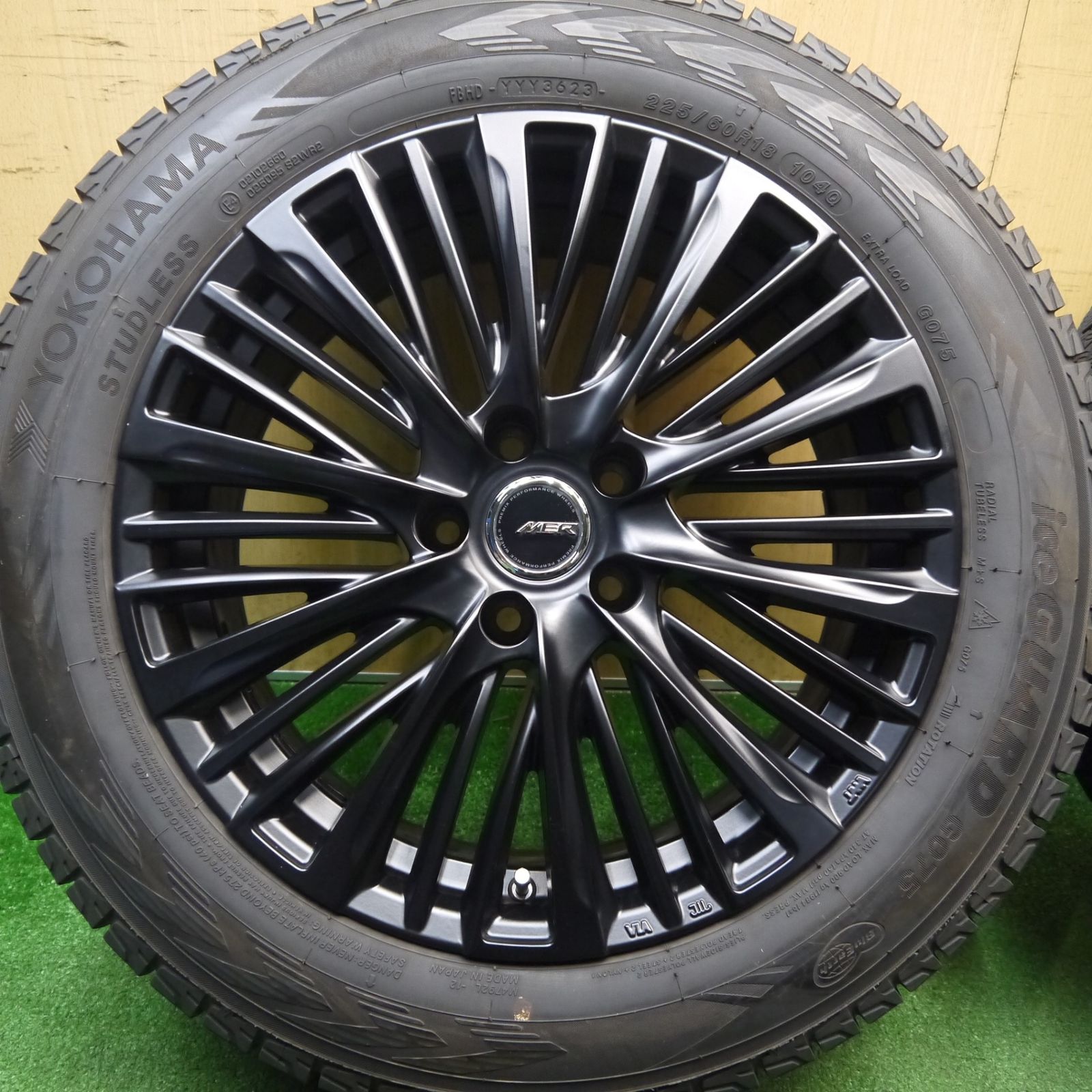 バリ溝！23年！キレイ！9.5分☆LEHRMEISTER PREMIX MER-X 225/60R18