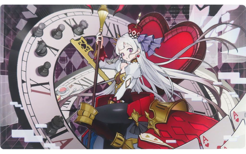 中古】サプライ 【遊戯王】プレイマット M∀LICE＜Q＞HEARTS OF