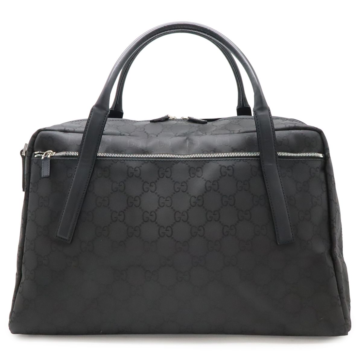 グッチ 2way ボストンバッグ ショルダーバッグ ナイロンキャンバス 