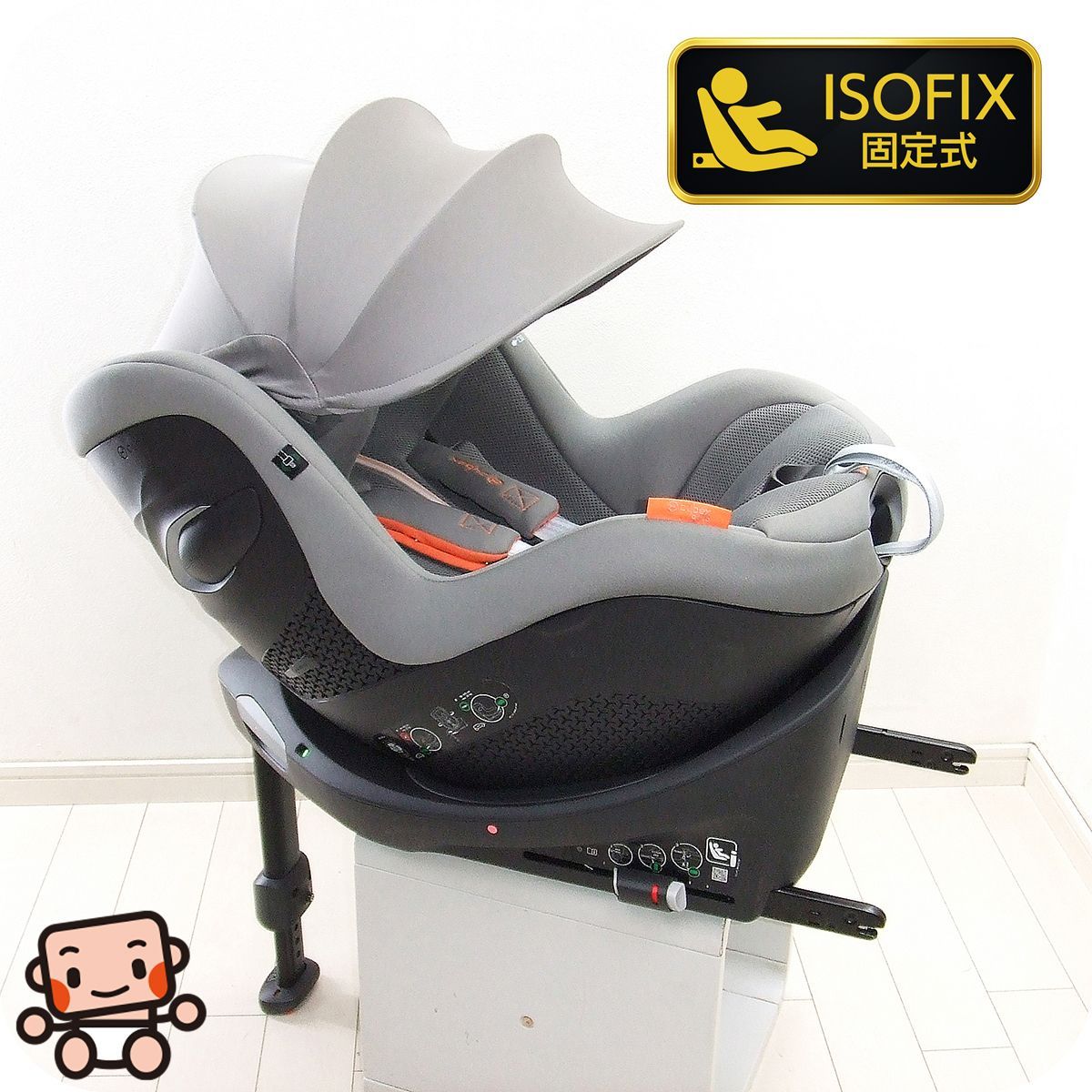 美品 チャイルドシート Cybex サイベックス シローナ Gi i-Size ISOFIX 