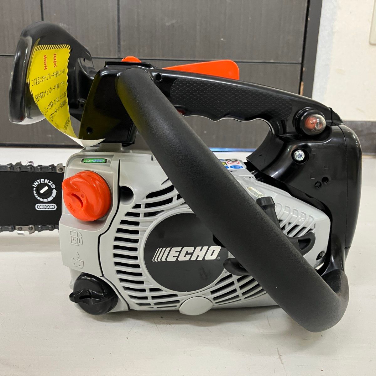 ECHO 2サイクル 26.9cc 350mm チェーンソー 取説 レンチ付 ECS300T 