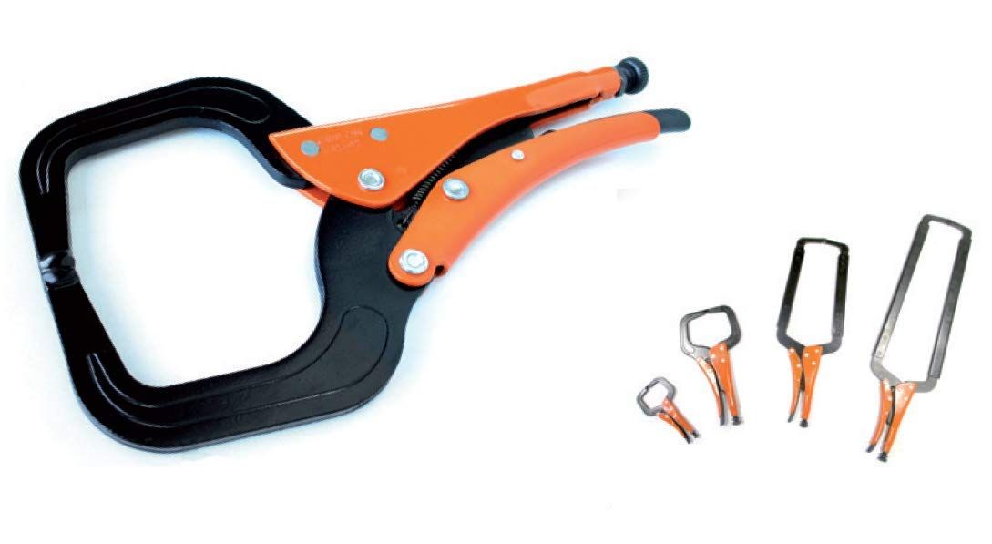 特価商品 GRIP-ON C型グリッププライヤー 165mm 12406