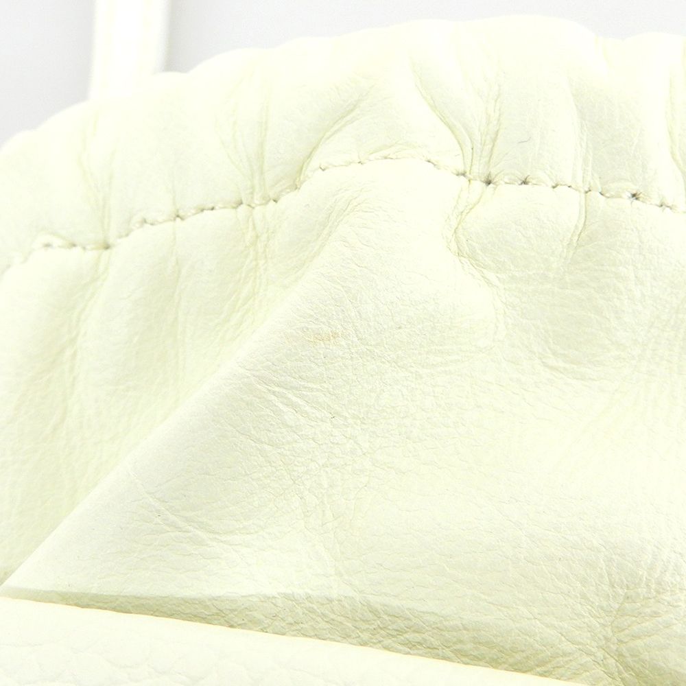 thehighlights ザハイライツ low white 'pot' micro-mini 巾着