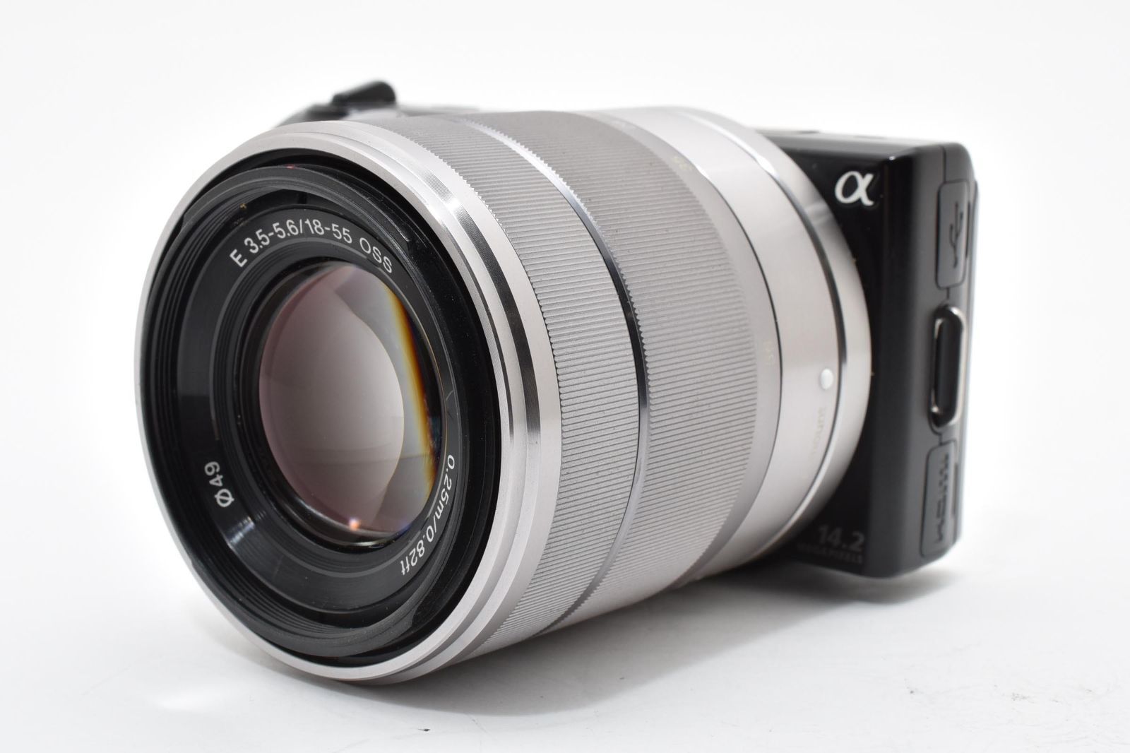 良品] SONY α NEX-5 ソニー E 3.5-5.6/18-55 OSS SEL1855 ミラーレス