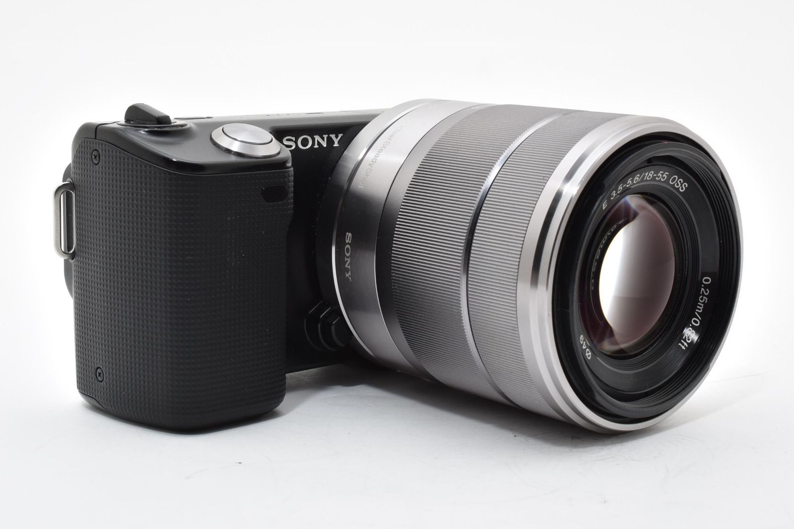 良品] SONY α NEX-5 ソニー E 3.5-5.6/18-55 OSS SEL1855 ミラーレス