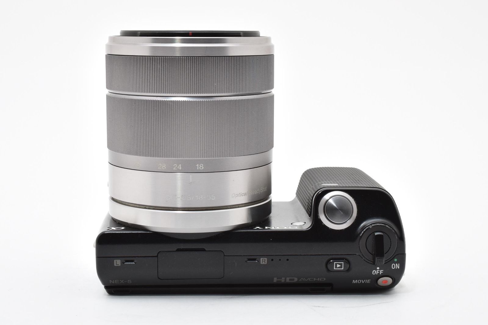 良品] SONY α NEX-5 ソニー E 3.5-5.6/18-55 OSS SEL1855 ミラーレス