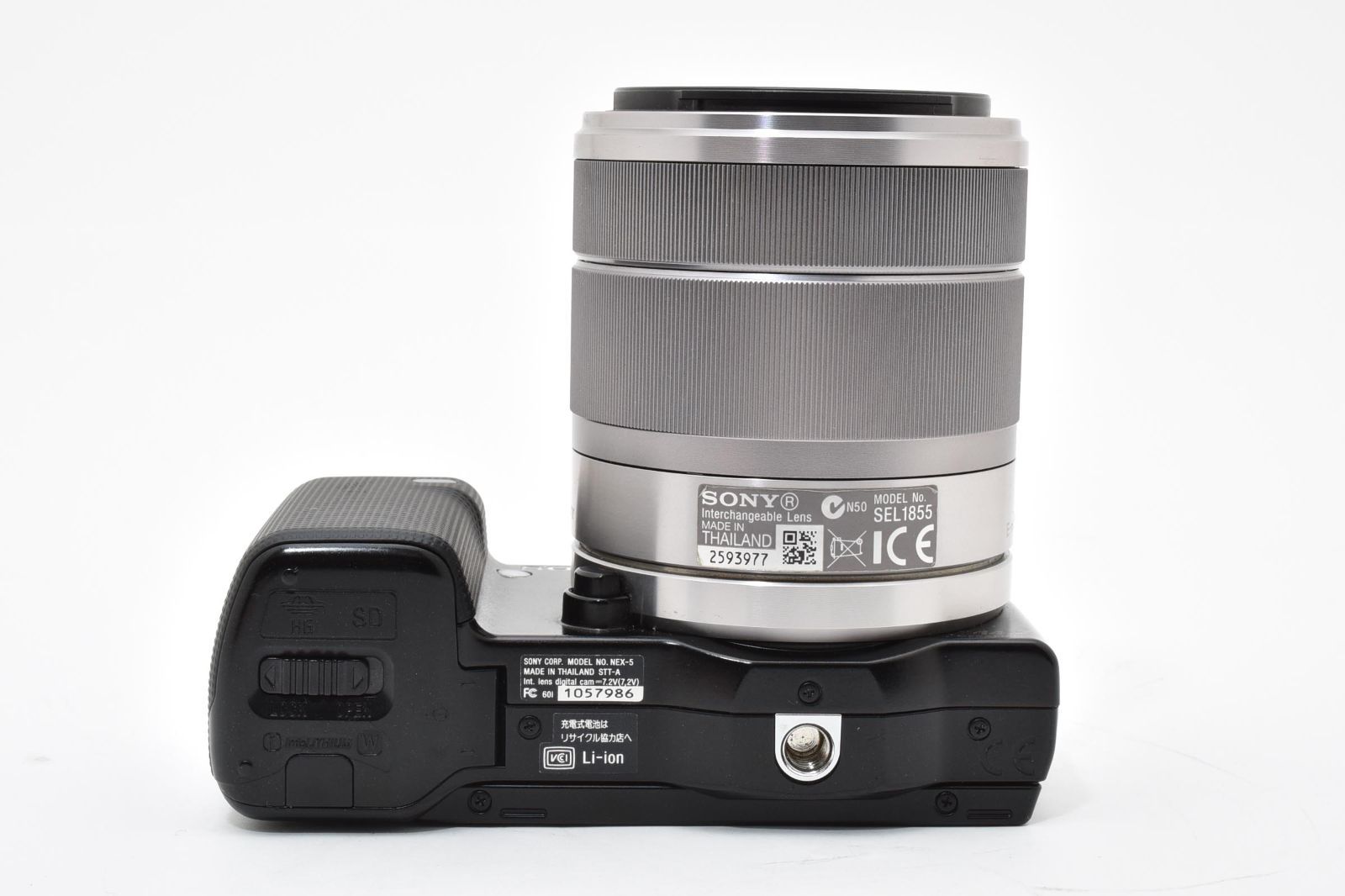 良品] SONY α NEX-5 ソニー E 3.5-5.6/18-55 OSS SEL1855 ミラーレス 